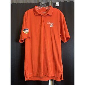 Columbia Golf Clemson Tigers 2018 National Championship Orange Bowl Polo (L)